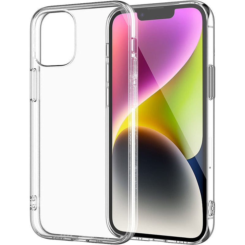 Hybrid-Flex Hard Shell Case for Apple iPhone 14 - Clear
