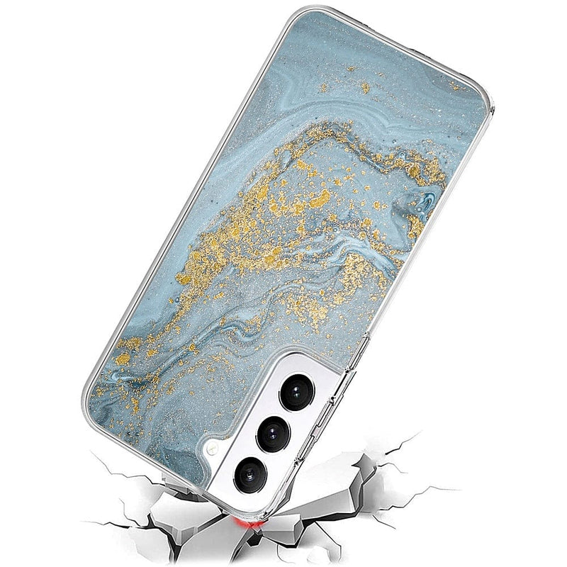 Marble Series Case for Galaxy S22 - Blue Marble