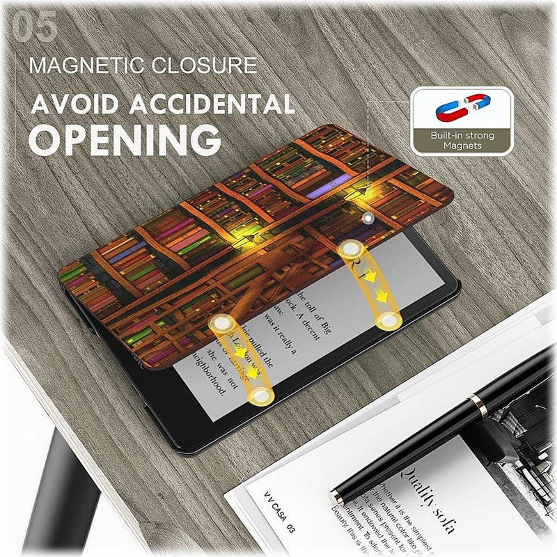 Folio Case for Amazon Kindle Paperwhite (11th Generation - 2021 and 2022 Release) - Brown