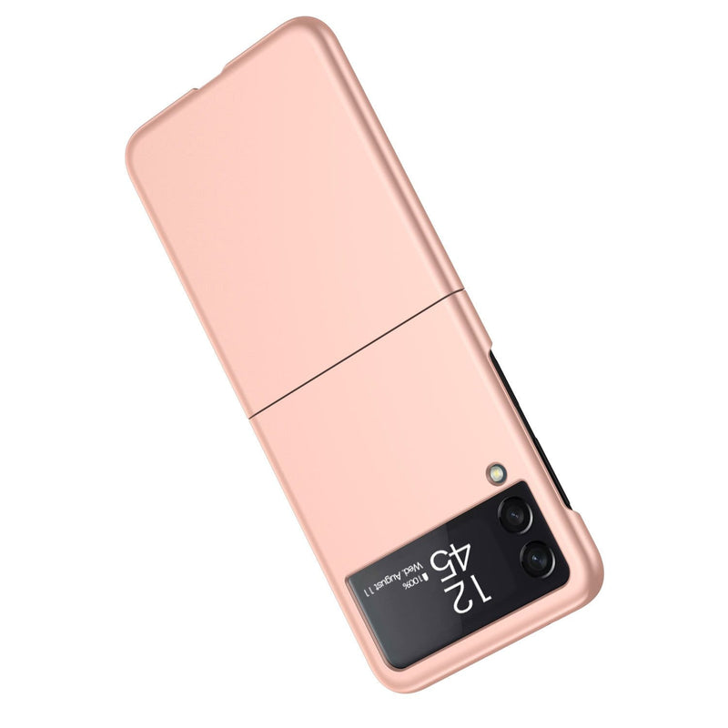 Hard Shell Silicone Case for Samsung Galaxy Z Flip 3 5G (Flip3) - Pink