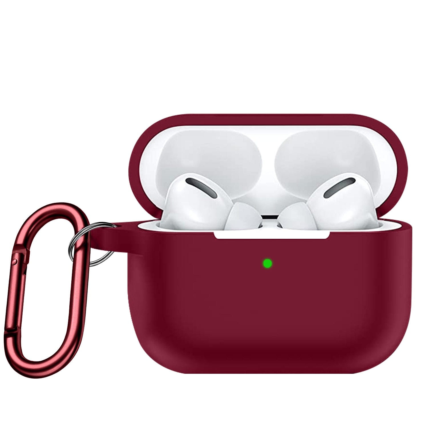 Silicone Case for AirPods Pro 2 (2nd Generation) - Burgundy
