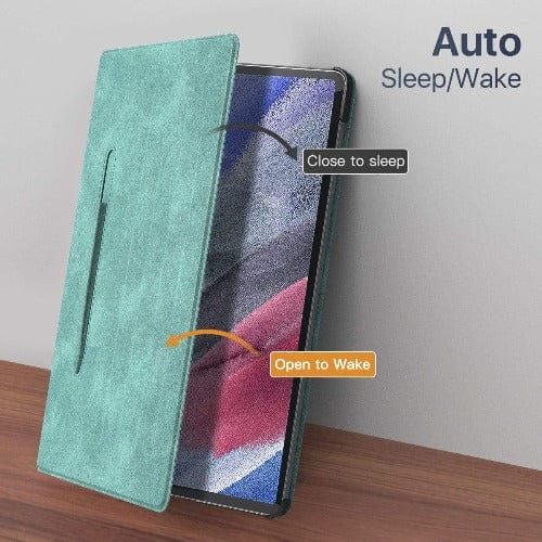 Multi-Angle Case for Samsung Galaxy Tab S7 FE and Tab S8+ - Aqua