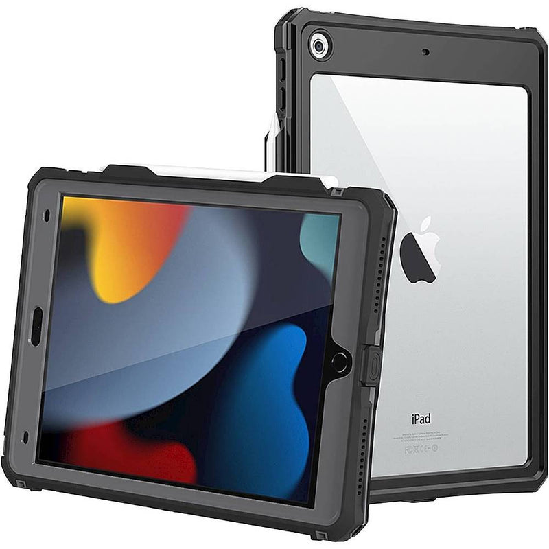 SaharaCase - WaterProof Case for Apple iPad 10.2" (9th Generation 2021) - Black
