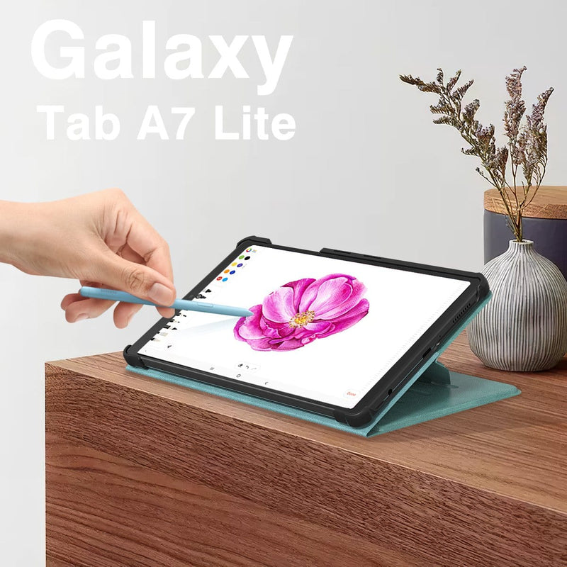 SaharaCase -Folio Case for Samsung Galaxy Tab A7 Lite - Aqua