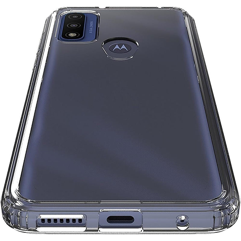 Hybrid-Flex Hard Shell Case for Motorola G Pure and G Power 2022 - Clear