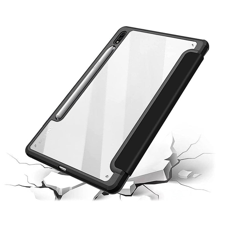 Folio Case for Samsung Galaxy Tab S8 - Clear/Black