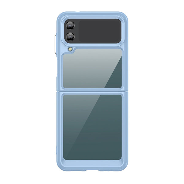 Hybrid-Flex Hard Shell Case for Samsung Galaxy Z Flip4 - Baby Blue