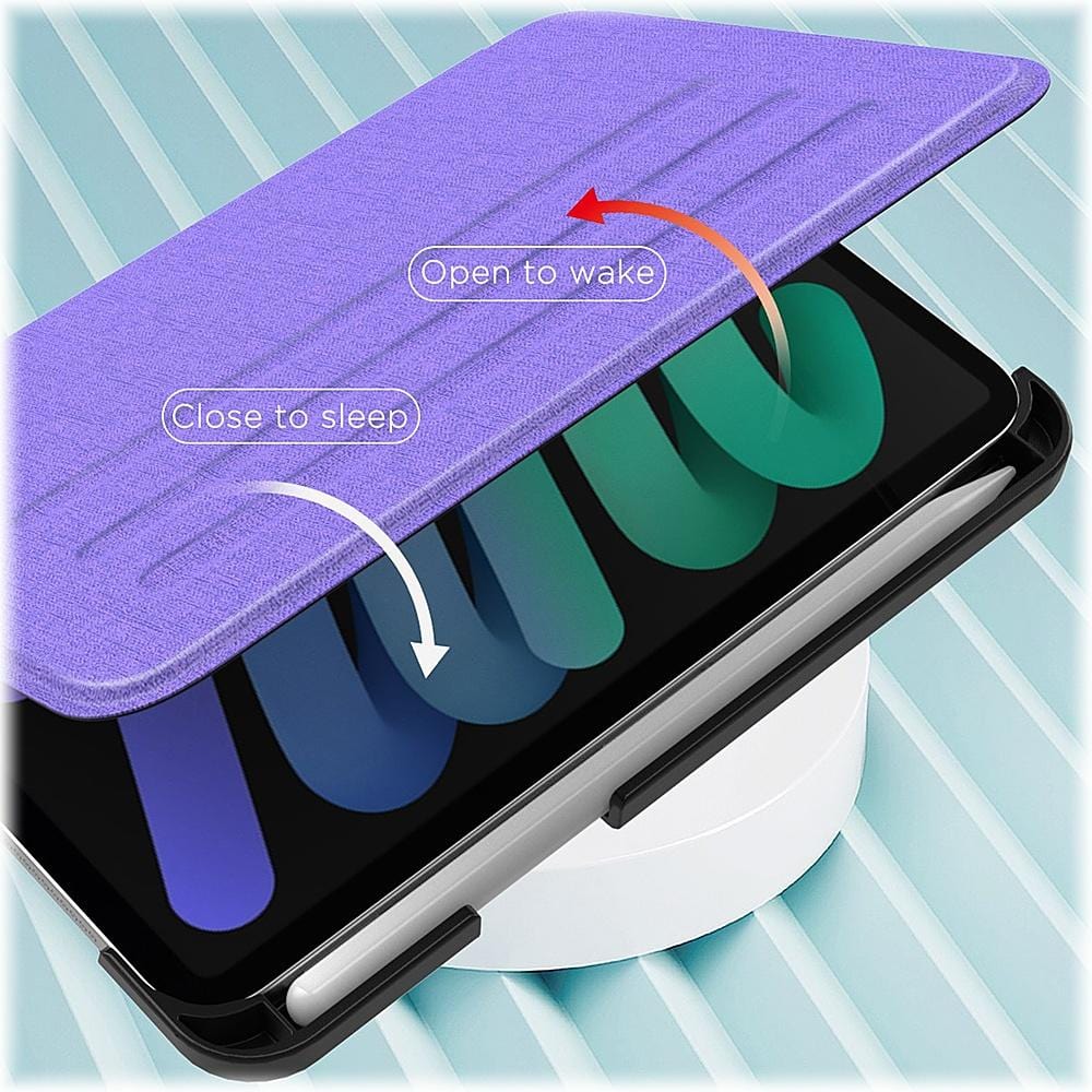SaharaCase - Multi-Angle Case for Apple iPad mini (6th Generation 2021) - Purple
