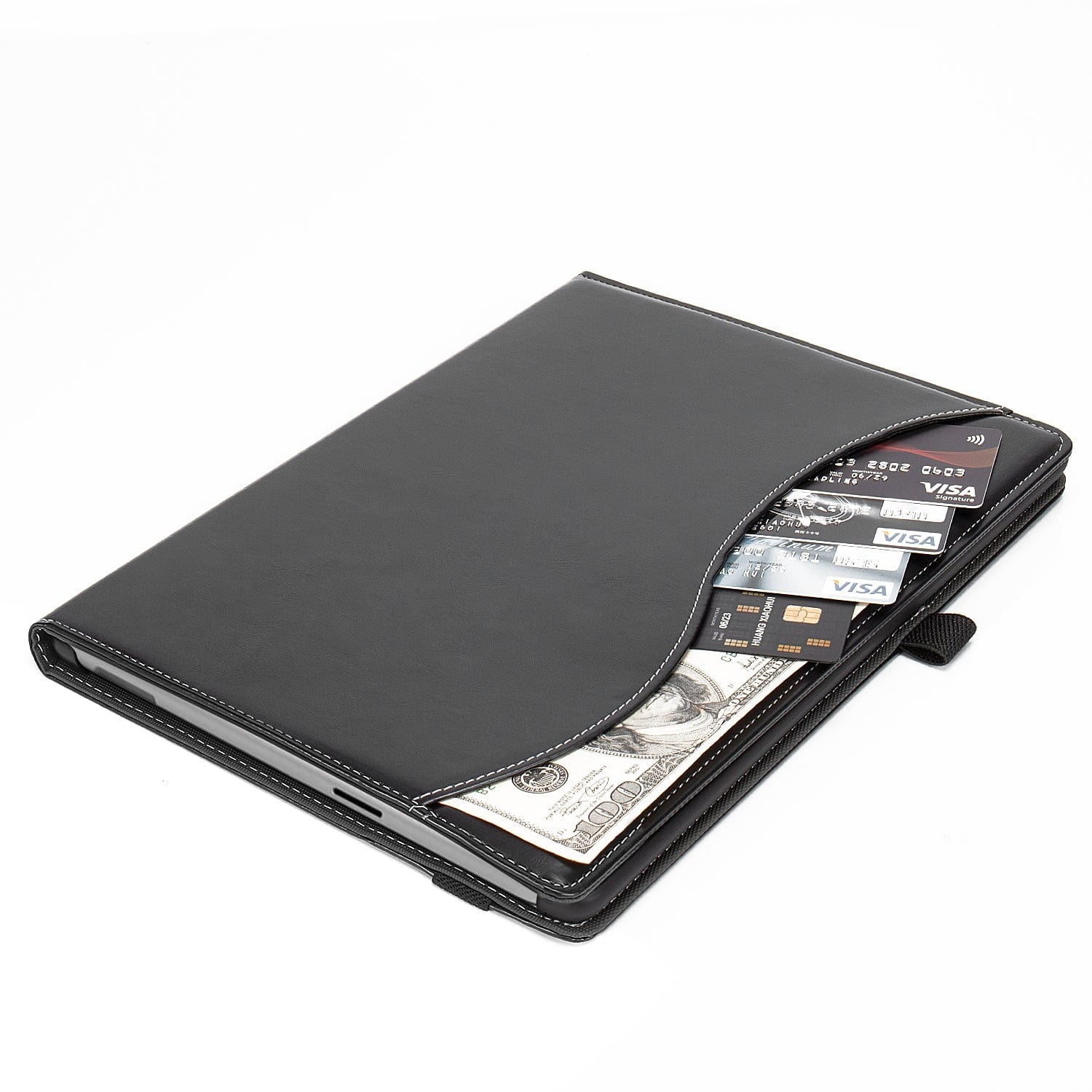 Business Folio Case for Microsoft Surface Pro 9 and Pro 10 - Black