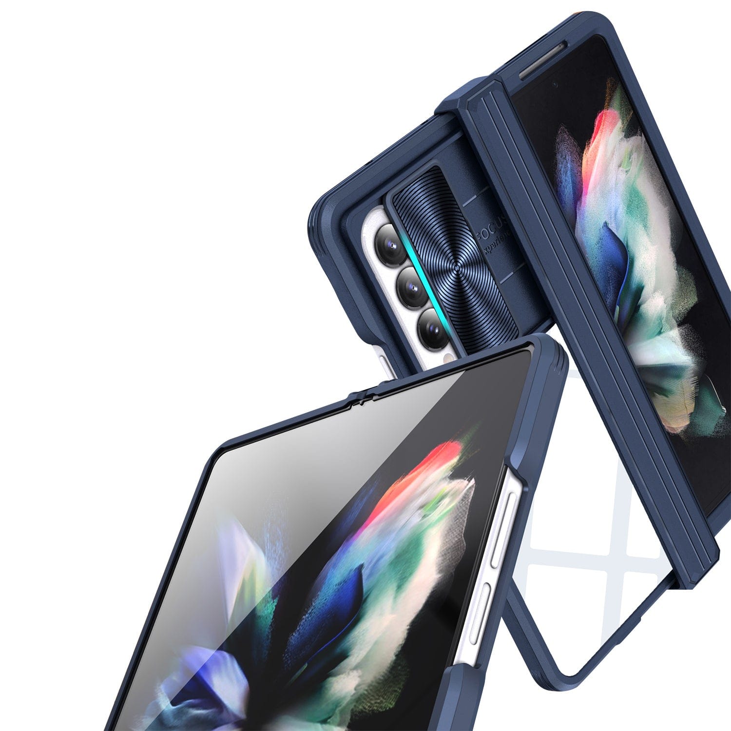 Full Body Case for Samsung Galaxy Z Fold4 - Blue