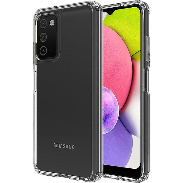 Hybrid-Flex Hard Shell Case for Samsung Galaxy A03 and Galaxy A03s - Clear