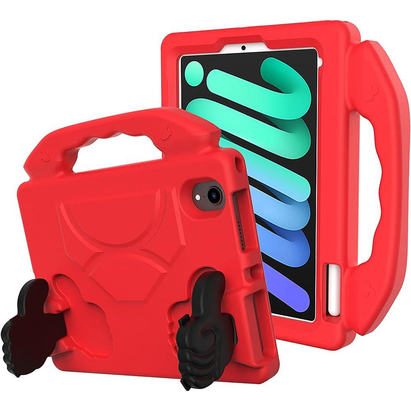 SaharaCase - YES! Series KidProof Case for Apple iPad mini (6th Generation 2021) - Red