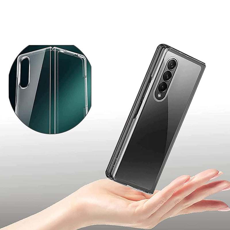 Hybrid-Flex Hard Shell Case for Samsung Galaxy Z Fold4 - Clear