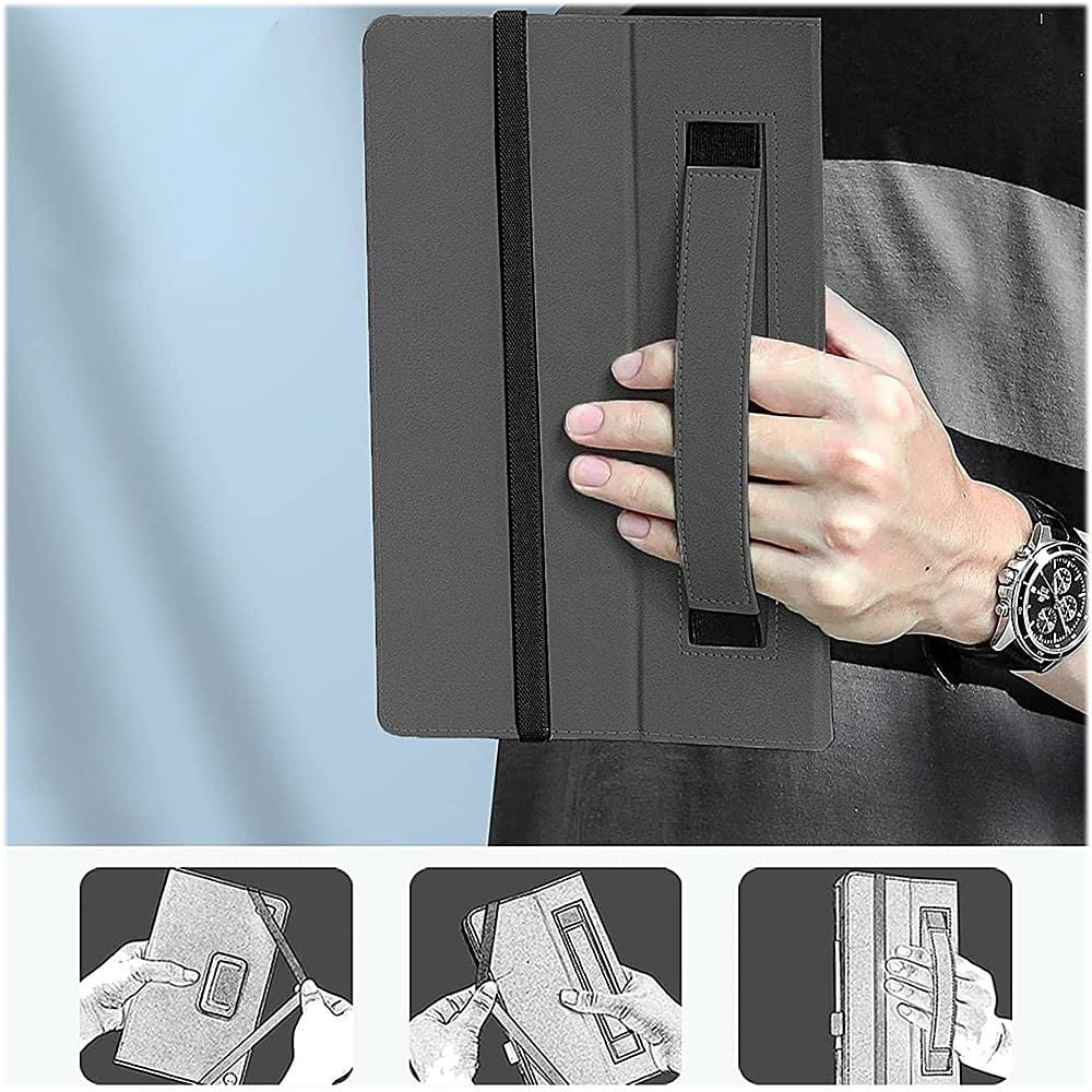 SaharaCase - Bi-Fold Folio Case for Microsoft Surface Pro 8 - Black