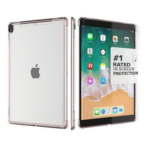 SaharaCase Crystal Series Case - for Apple iPad Pro 12.9" (2017) Clear Rose Gold