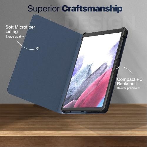 SaharaCase -Multi-Angle Folio Case for Samsung Galaxy Tab A7 Lite - Blue