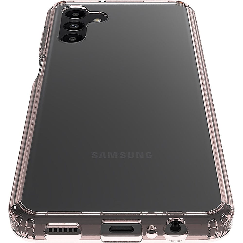 Hybrid-Flex Hard Shell Case for Samsung Galaxy A13 5G - Clear/Rose Gold