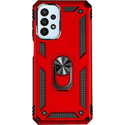 Military Kickstand Series Case for Samsung Galaxy A23 5G - Red