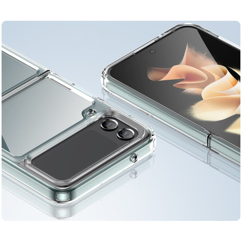 Hybrid-Flex Hard Shell Case for Samsung Galaxy Z Flip4 - Clear