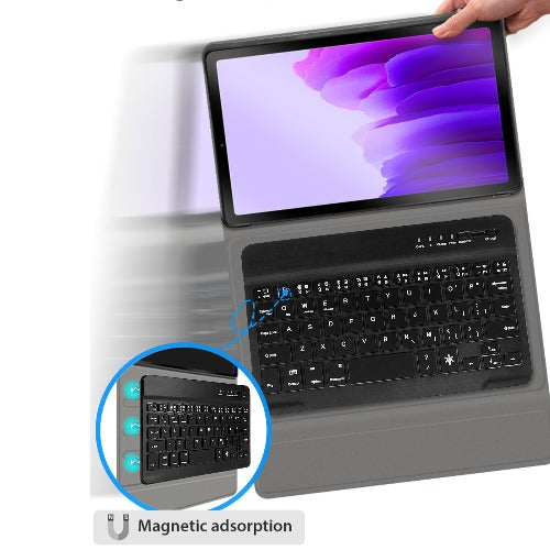 SaharaCase -Keyboard Case for Samsung Galaxy Tab A7 Lite - Black