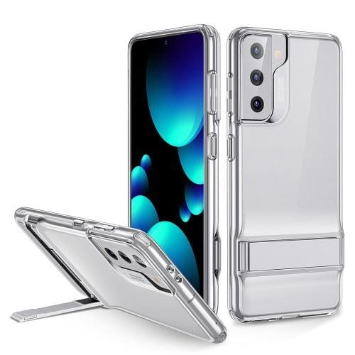 ESR Galaxy S21 Plus 5G Case Samsung Metal Kickstand Phone Case Clear Clear