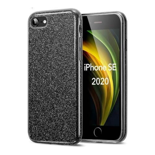 ESR - Sparkle Series Case - iPhone SE(Gen 2) 2020 - Scorpion Black - Sahara Case LLC