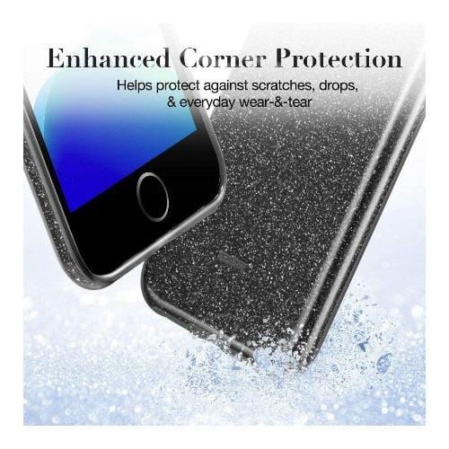 ESR - Sparkle Series Case - iPhone SE(Gen 2) 2020 - Scorpion Black - Sahara Case LLC