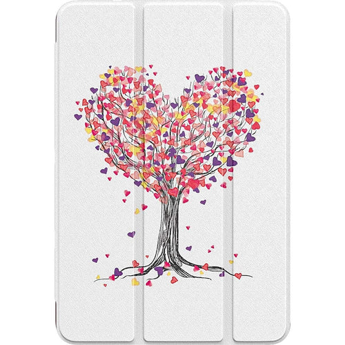 Heart Tree Design Folio Case - Amazon Fire 7 (2022)