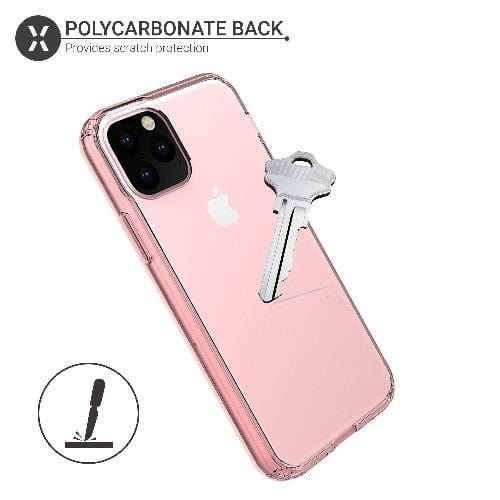 SaharaCase - Crystal Series Case - iPhone 11 Pro Max 6.5" - Clear Rose Gold - Sahara Case LLC