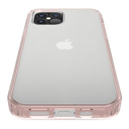 SaharaCase - Crystal Series Case - iPhone 12 & iPhone 12 Pro 6.1" - Clear Rose Gold - Sahara Case LLC