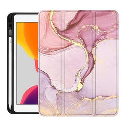 SaharaCase - Custom Folio Series Case - for iPad 10.2" (7th Gen 2019 and 8th Gen 2020) - Pink Marble - Sahara Case LLC