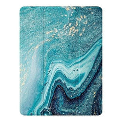 SaharaCase - Custom Folio Series Case - iPad Pro 11" (2020) - Green Marble - Sahara Case LLC