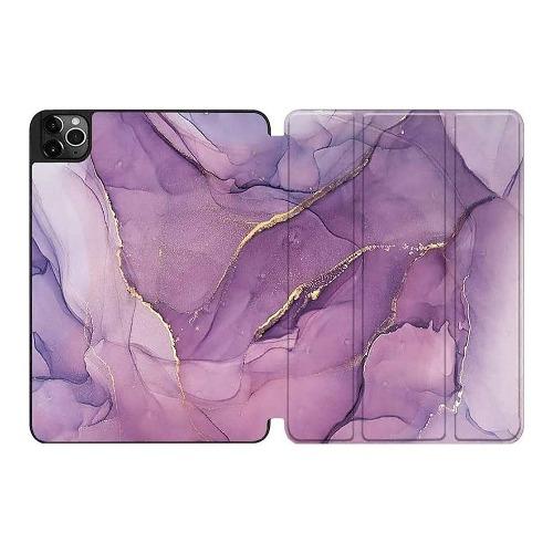 SaharaCase - Custom Folio Series Case - iPad Pro 11" (2020) - Purple Marble - Sahara Case LLC