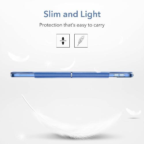 SaharaCase - ESR Folio Case for Apple iPad Pro 12.9" (5th Gen 2021) - Blue - Sahara Case LLC
