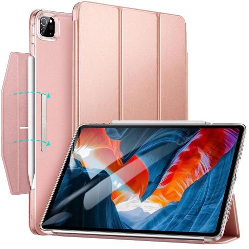 SaharaCase - ESR Folio Case for Apple iPad Pro 12.9" (5th Gen 2021) - Rose Gold - Sahara Case LLC