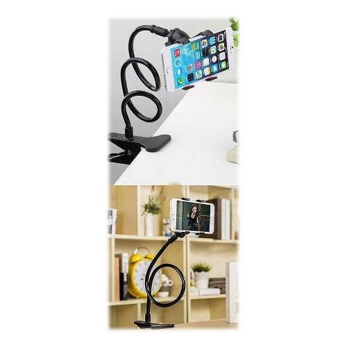 SaharaCase - Flexible Desk Mount - for Most CellPhones - Black - Sahara Case LLC