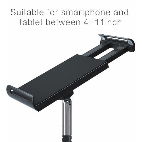 SaharaCase - Floor Stand for Most Cell Phones and Tablets from 4.7" up to 11" - Black - Sahara Case LLC