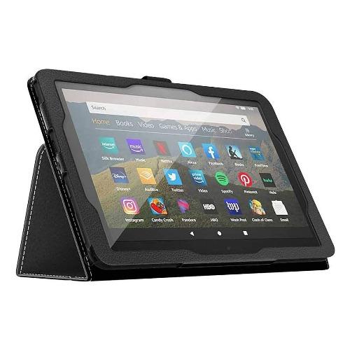 SaharaCase - Folio Series Case - for Amazon Fire HD 8 and Fire HD 8 Plus (10th Gen 2020) - Black - Sahara Case LLC