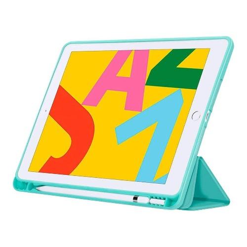 SaharaCase - Folio Series Case - iPad 10.2" - Aqua Teal - Sahara Case LLC