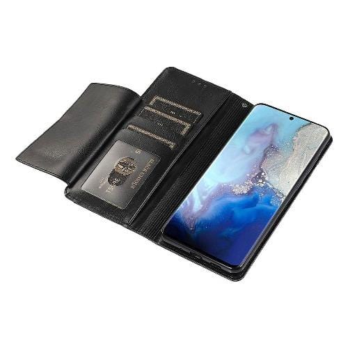 SaharaCase - folio Wallet Case - for Samsung Galaxy Note20 5G - Black - Sahara Case LLC