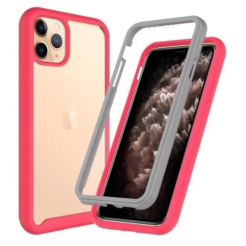 SaharaCase - Full Protection Series Case with Built-in Screen Protector - iPhone 11 Pro Max 6.5" - Rose Clear - Sahara Case LLC