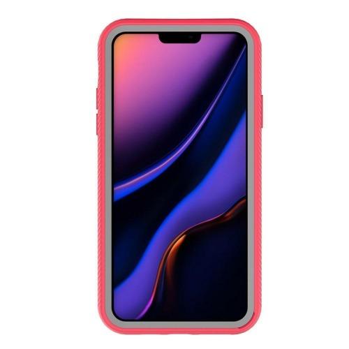 SaharaCase - Full Protection Series Case with Built-in Screen Protector - iPhone 11 Pro Max 6.5" - Rose Clear - Sahara Case LLC