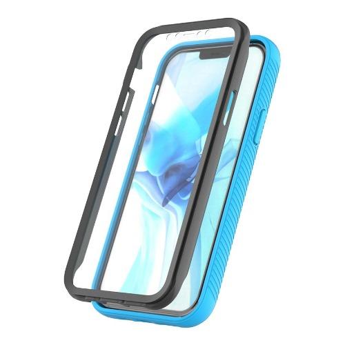 Aqua Non-Slip iPhone 12 Case - GRIP Series
