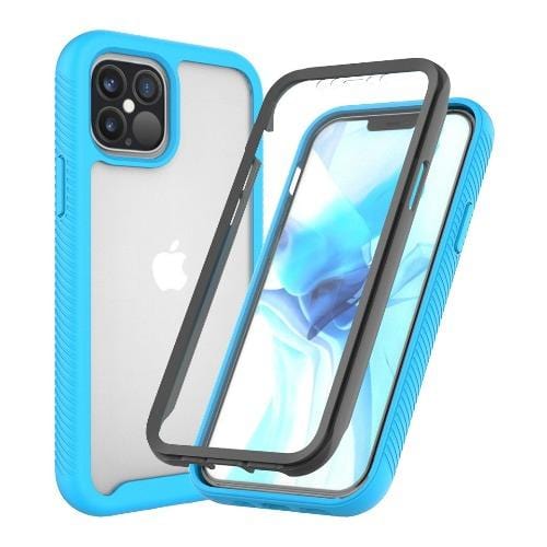 SaharaCase - GRIP Series Case - iPhone 12 & iPhone 12 Pro 6.1" - Aqua - Sahara Case LLC