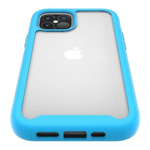 SaharaCase - GRIP Series Case - iPhone 12 & iPhone 12 Pro 6.1" - Aqua - Sahara Case LLC