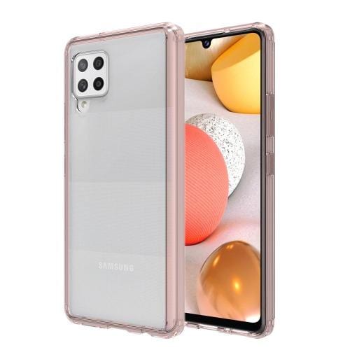 SaharaCase - Hard Shell Case - for Samsung Galaxy A42 5G - Clear Rose Gold - Sahara Case LLC