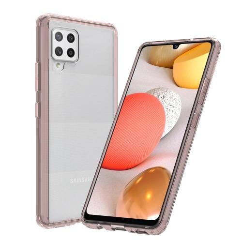 SaharaCase - Hard Shell Case - for Samsung Galaxy A42 5G - Clear Rose Gold - Sahara Case LLC