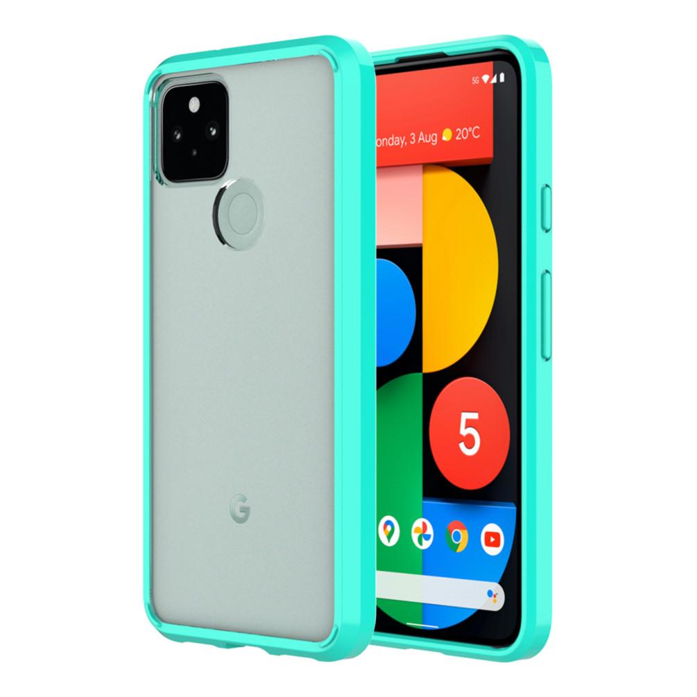 Teal Clear Pixel 5 Case (2020) - Google Pixel 5 - Hard Shell