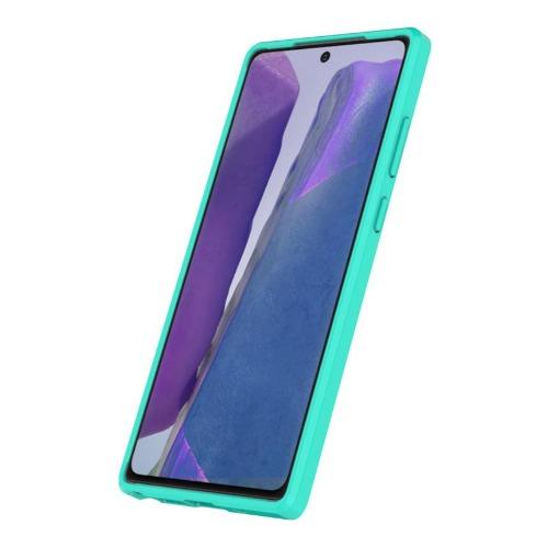 SaharaCase - Hard Shell Series Case - for Samsung Galaxy Note 20 5G - Teal/Clear - Sahara Case LLC