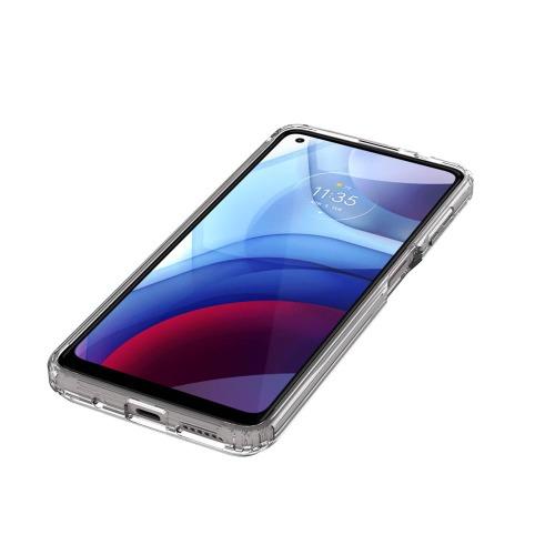 SaharaCase - HardShell Series Case - for Motorola Moto G Power (9th Gen) - Clear - Sahara Case LLC